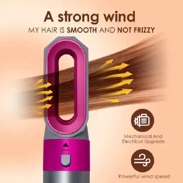 AirStyle Pro – Brosse Coiffante 5-en-1 Ionique & Modulable