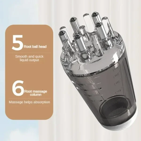ScalpDrop™ – Peigne Applicateur de Soin Cuir Chevelu