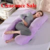 kf-S65dbeba8b7ea47448a8576213ac33ae15 Oreiller de Grossesse Cocoon U – Soutien Latéral et Détente 3-en-1