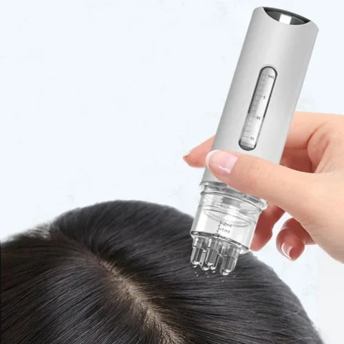 ScalpFlow™ – Applicateur de Soin Cuir Chevelu & Peigne Massant