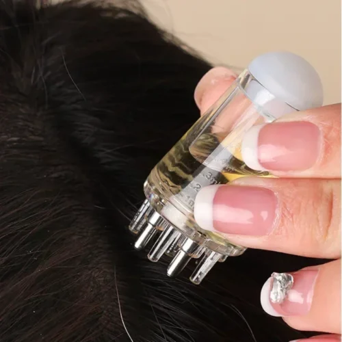ScalpDrop™ – Peigne Applicateur de Soin Cuir Chevelu