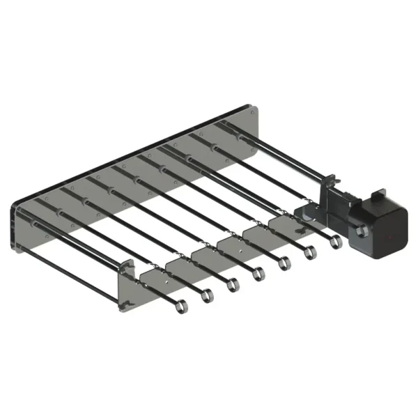 kf-Sa5b8a90595ca4a40af47416e127140f2o GrillMaster AutoRôtis™ — Barbecue rotatif inox charbon / électrique sans fumée