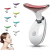 DermaLift™ – Masseur Facial LED 7 Couleurs Anti-Rides & Double Menton