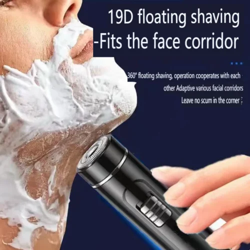 QuickTrim - Rasoir Électrique Compact Homme USB