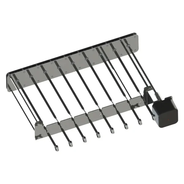 kf-Sc170497bb84d449bb23cbed79ad01f7eP GrillMaster AutoRôtis™ — Barbecue rotatif inox charbon / électrique sans fumée