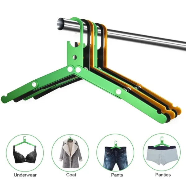 Cintres Voyage Ultra-Légers en Aluminium – Pliables & Portables
