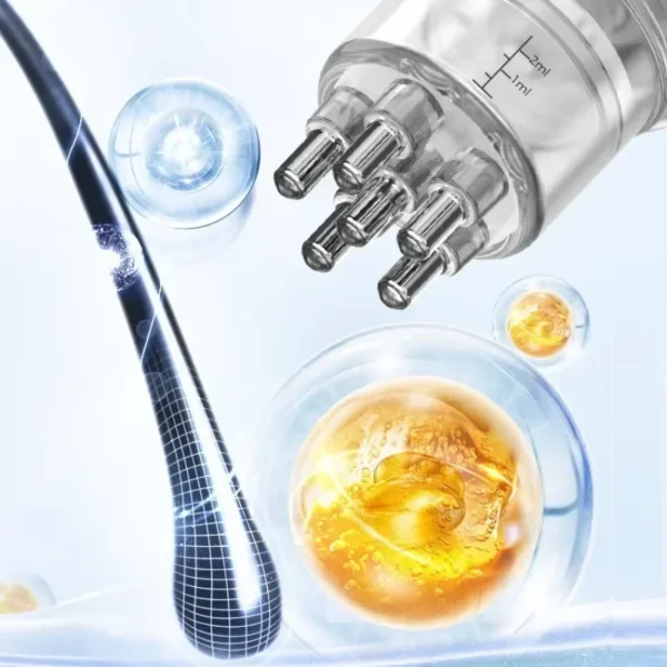 ScalpFlow™ – Applicateur de Soin Cuir Chevelu & Peigne Massant