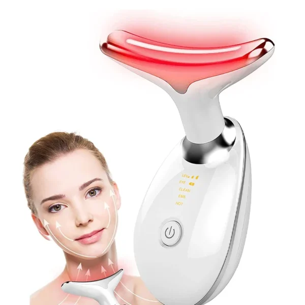 LumiLift 3-D™ — Masseur Cou & Visage LED 3 in 1