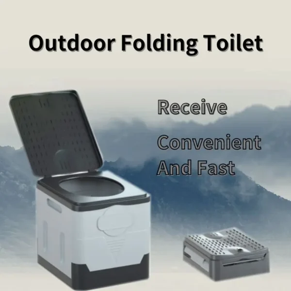 GoLoo Pocket™ — Toilette pliante portable anti-odeur