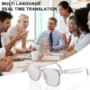 SpeakSight Ultra — Lunettes Intelligentes BT 5.4 à Traduction & Enregistrement Automatiques
