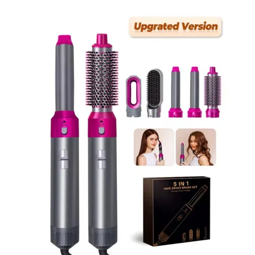 AirStyle Pro – Brosse Coiffante 5-en-1 Ionique & Modulable