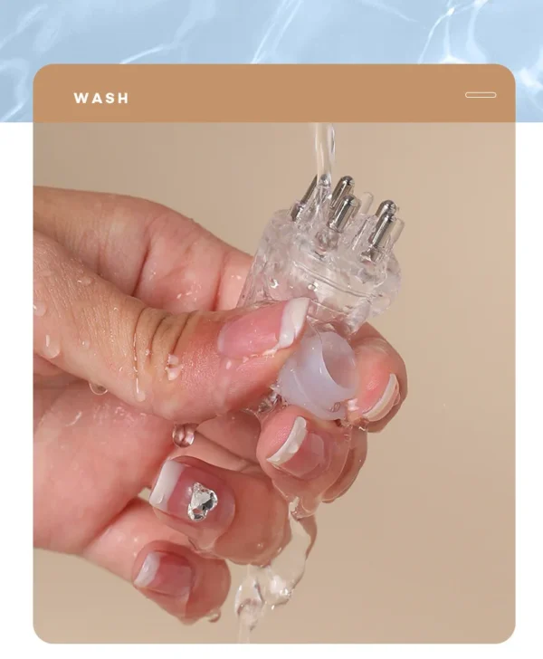 ScalpDrop™ – Peigne Applicateur de Soin Cuir Chevelu