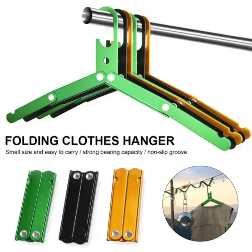 Cintres Voyage Ultra-Légers en Aluminium – Pliables & Portables