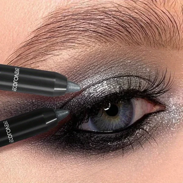 PECOLOVERS™ GlamStick – Crayon Fard à Paupières Nacré & Eyeliner 2-en-1