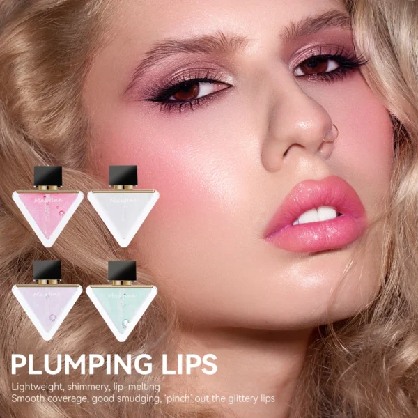 kf-S3cef869c112949ad9b8db74567bf9297G Missfine™ – Lip Gloss Hydratant Longue Tenue (Flacon Triangulaire)