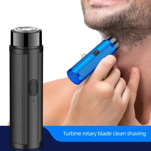 Mini Rasoir Électrique Rechargeable pour Hommes et Femmes – Compact et Portable