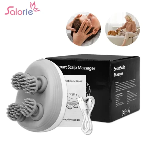 VitaScalp™ – Masseur de Cuir Chevelu Électrique 4D Rechargeable