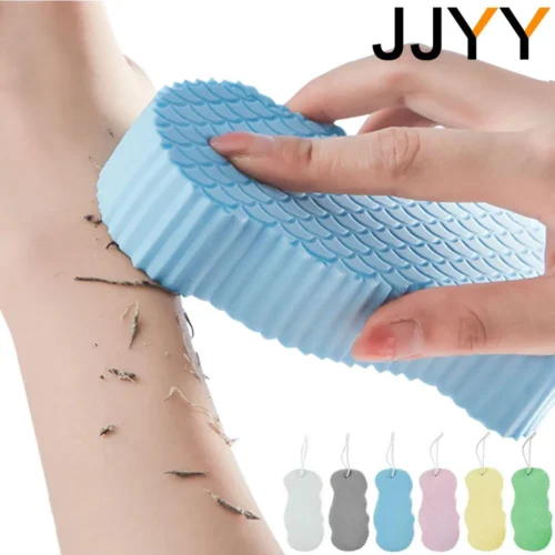 JJYY Éponge Magique 3D pour Enfants – Éponge de Bain Exfoliante Peeling Peau Morte