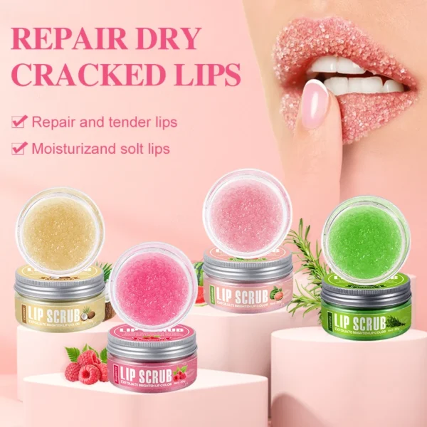 Gommage Lèvres Fruité 30g – Exfoliant & Hydratant Naturel