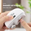 Coupe-ongles électrique LED automatique - Pédicure précise pour adultes et bébés