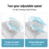 Coupe-ongles électrique LED automatique - Pédicure précise pour adultes et bébés